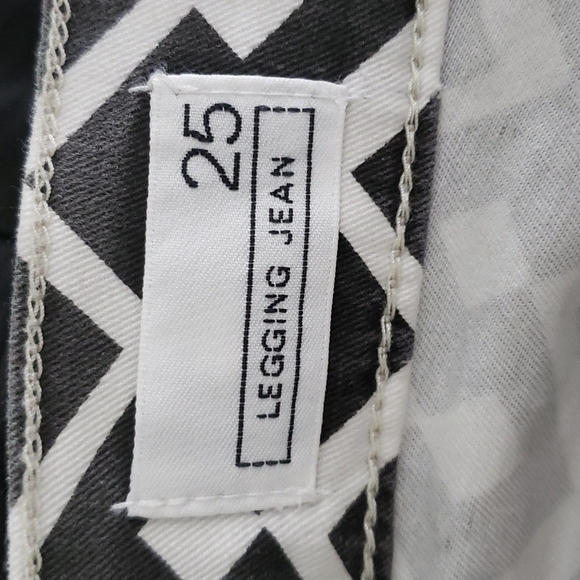 NEW Gap 1969 Geometric Print Legging Jeans Skimmer 25 Retro Summer Vacation RARE - Picture 3 of 16